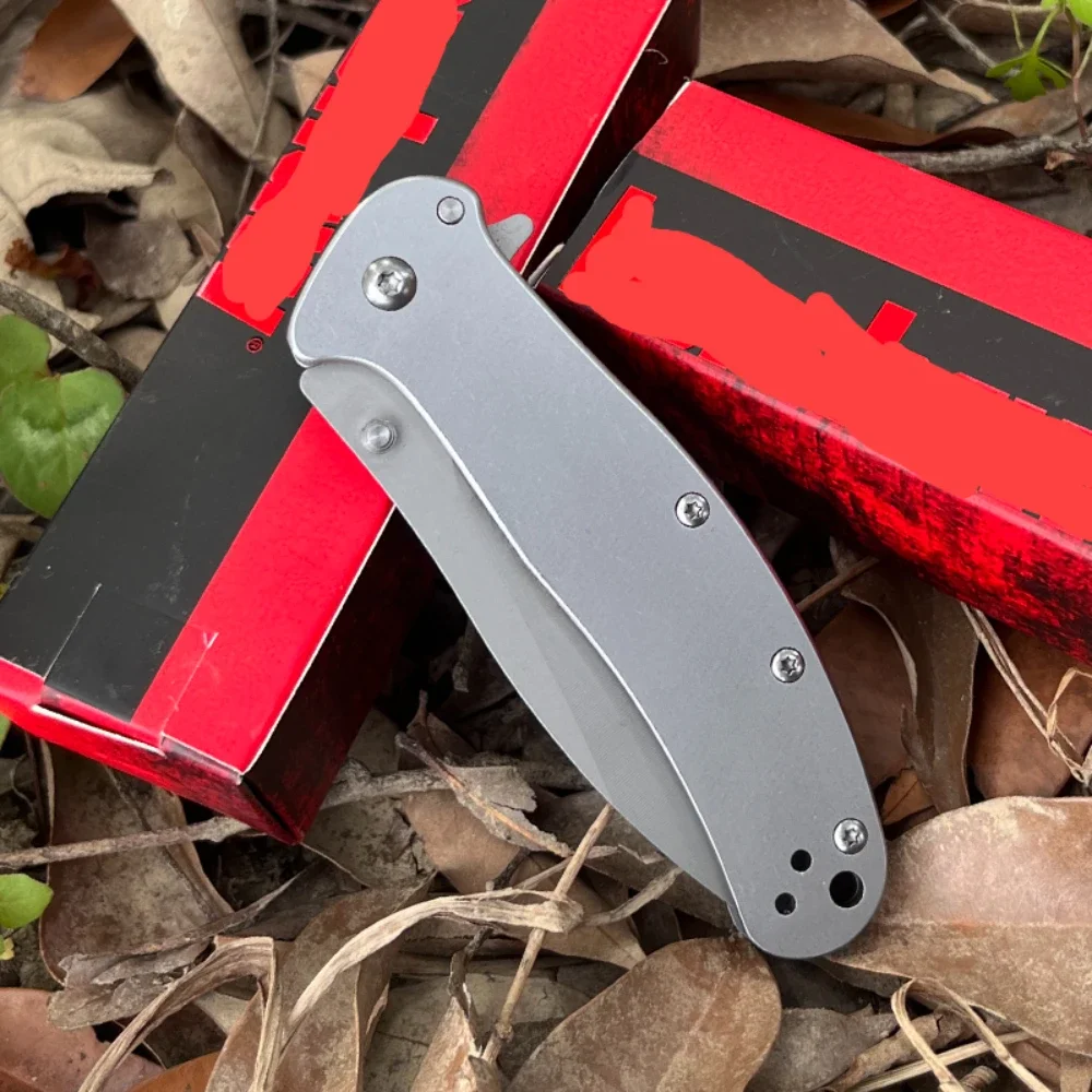 KS 1730 Pocket Folding Knife 8Cr13Mov Blade 420 Steel Handle Fixed Blade Hunting Tactical Rescue Military Tools