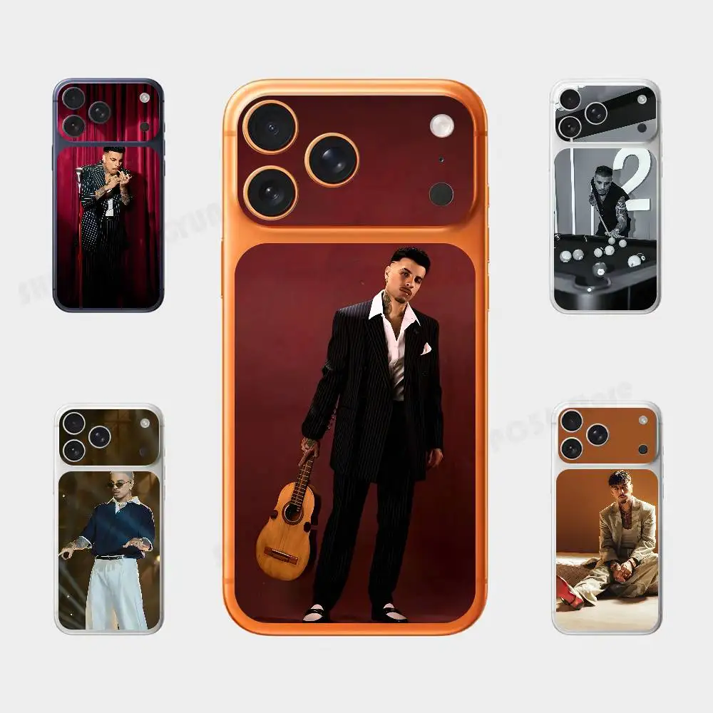 

Singer R-Rauw A-Alejandro For IPhone 17 Pro ProMax Full Back Cover Decal Wrap Skin Rear Protective Sticker Film