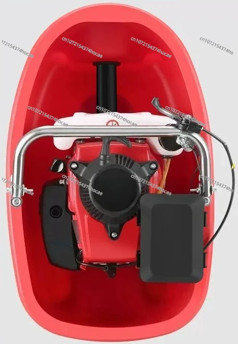 High-power agricultural boat sprinkler floating self-priming pump pumping machine greenhouse watering