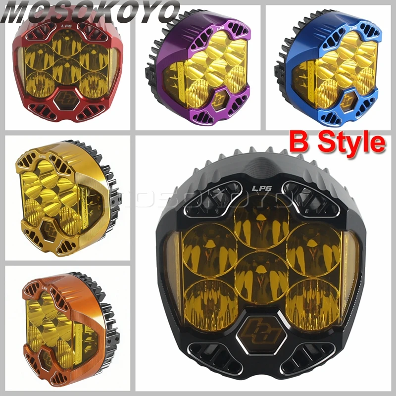 For Harley Softail FXRST Road Glide Standard CVO ATV SUV UTV Truck Off-Road For Baja Designs LP6 LED Light Shell Headlight Cover view 4