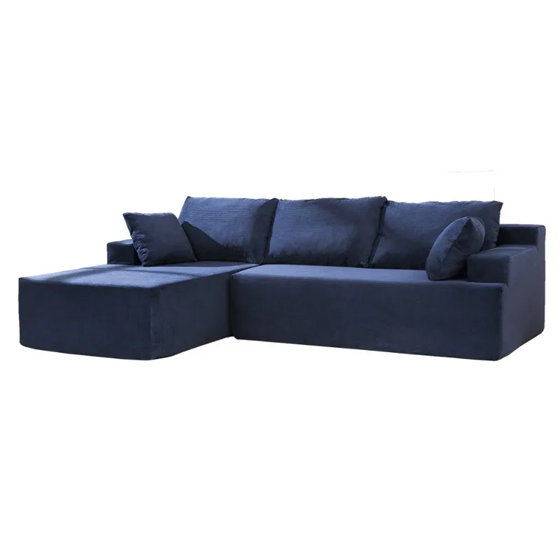 Vacuum compression sofa L-shaped module combination