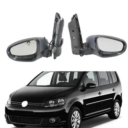 Car Mirror For VW Touran MK2 Facelift 2011 2012 2013 2014 2015 Car-Styling Heated Electric Adjust Rear Mirror 6PIN
