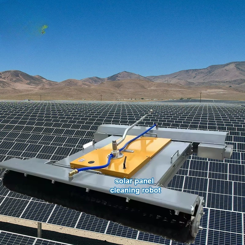 Automatic Solar Panel Cleaning Robot
