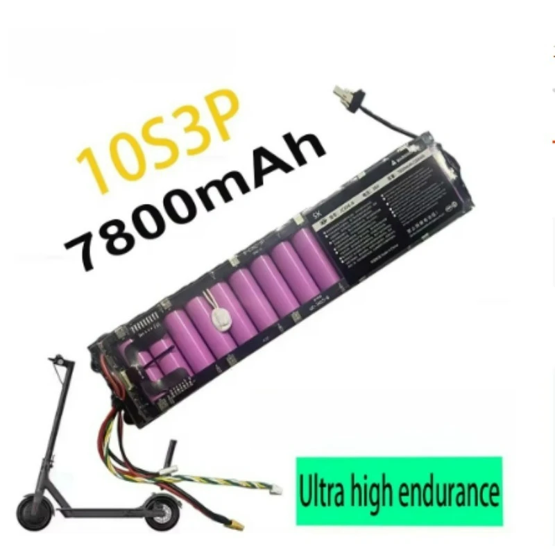 

10S3P 36V 7.8Ah M356 electric scooter Battery Pack m365 battery 18650 battery with Waterproof Bluetooth Communication