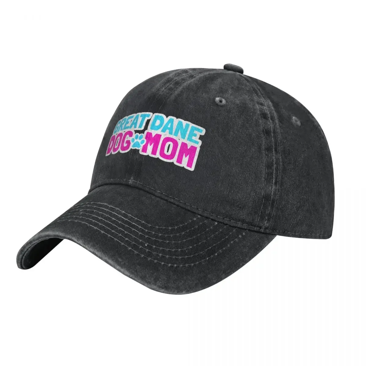 Great Dane Dog Mom Paw Summer Beach Gift Baseball Cap Mountaineering dad hat Men Luxury Brand Women's