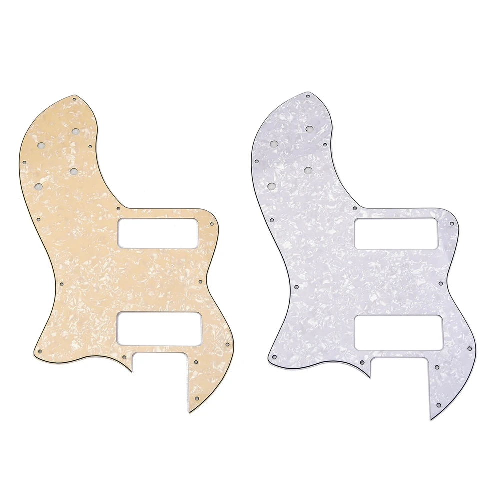 

3 Ply Electric Bass Guitar Pickguard Pickguard Scratch Plate Tremolo Cover For Vintage Style Mexico 72 Reissue/RI Style Deluxe S