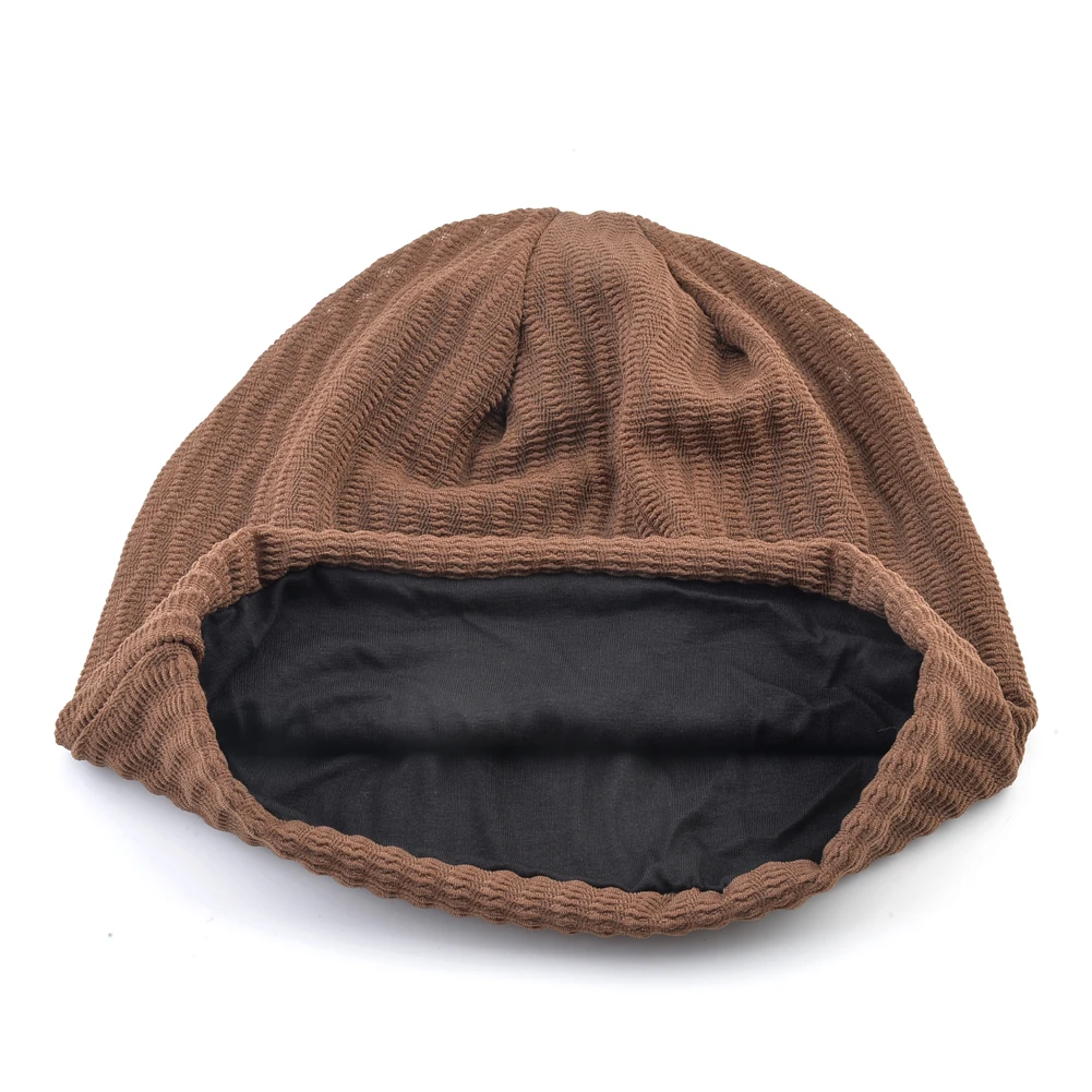 Loose Style Bonnet Beanie Men And Women Spring Summer Beanies Hat Outdoor Casual Hip Hop Skullies Knitted Solid Color Cap