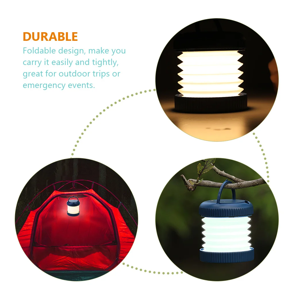 

Portable Camping Lights Folding Tent Lamp for Hanging Kids Lantern Outdoor Lanterns