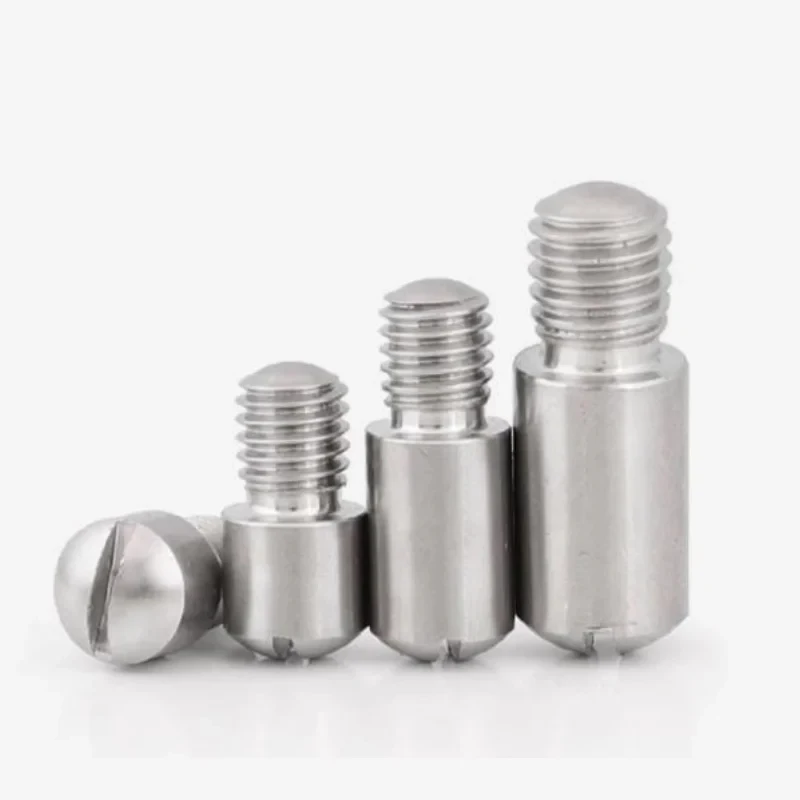 

M2-M10 304 Stainless Steel Slotted Dome Head External Thread Cylindrical Pin / GB831 Threaded Locating Pin for Machinery