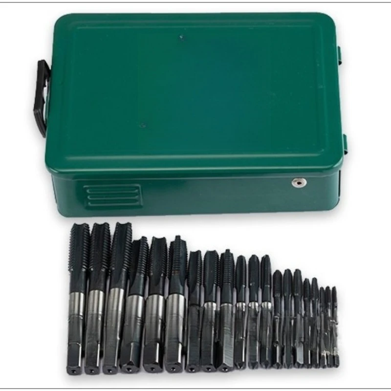 High-speed steel rough tooth tap tapping set car wire grinding set repair set tool