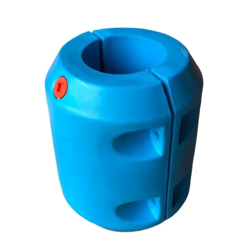 

Rotomolded polyethylene pontoon processing water surface