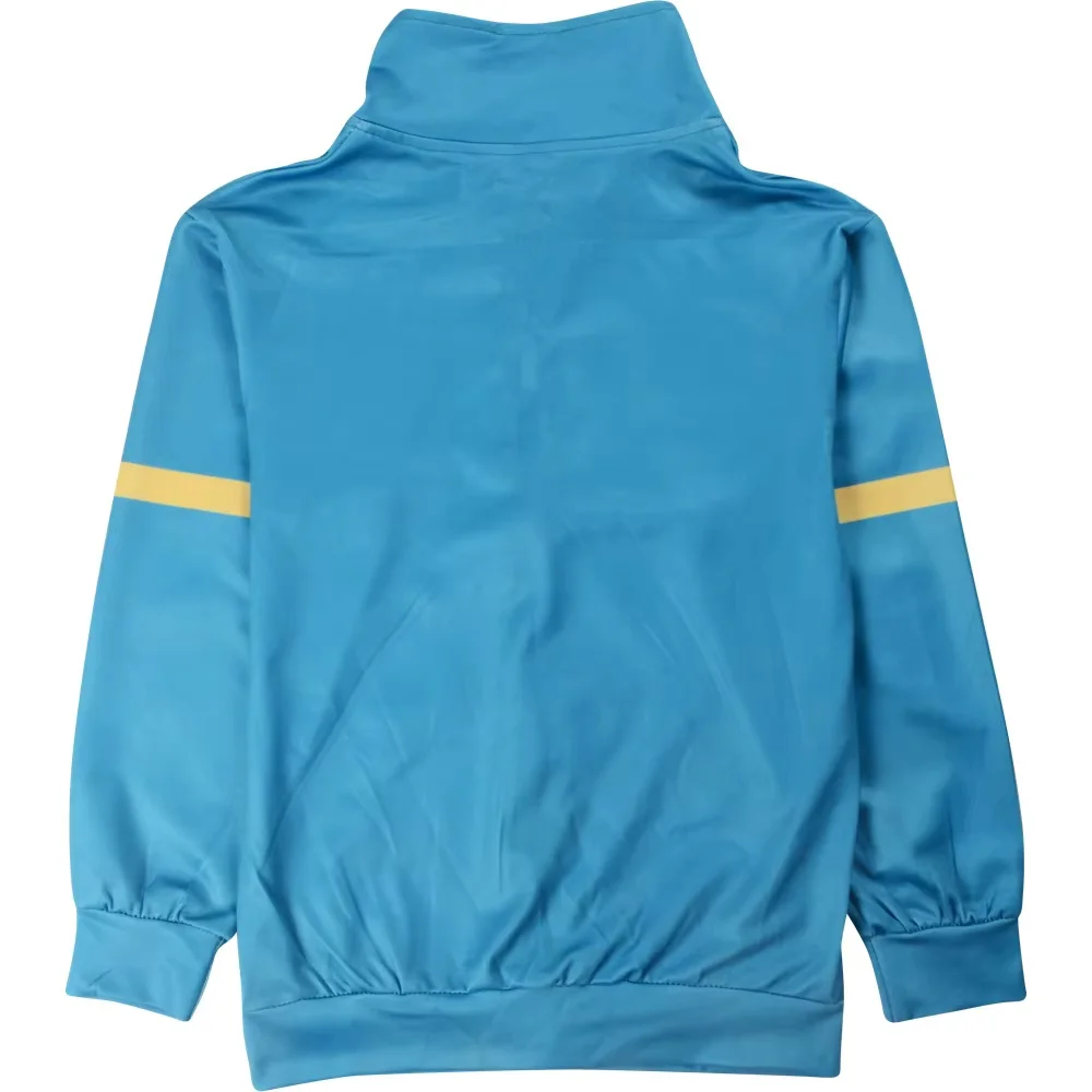 Kaus Hoodie Zip Up Anak-anak Baru Jaket Berkerudung Ritsleting Cosplay Max Mayfield Halloween untuk Anak Perempuan Laki-laki