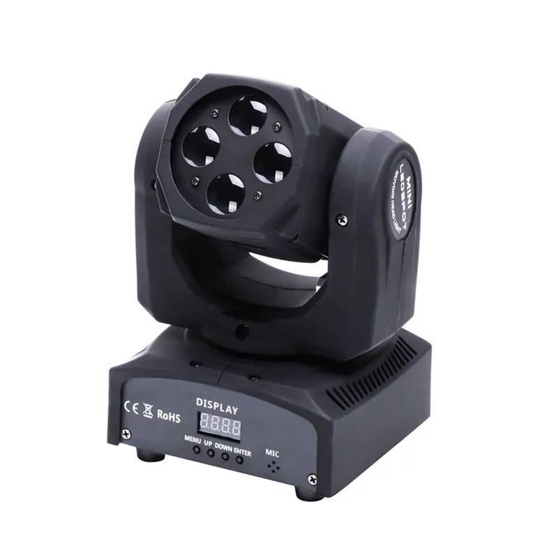 4x10W LED beam moving head effect light Disco DJ Party Wedding Club Bar Dmx512 light effect light Stage Event Show