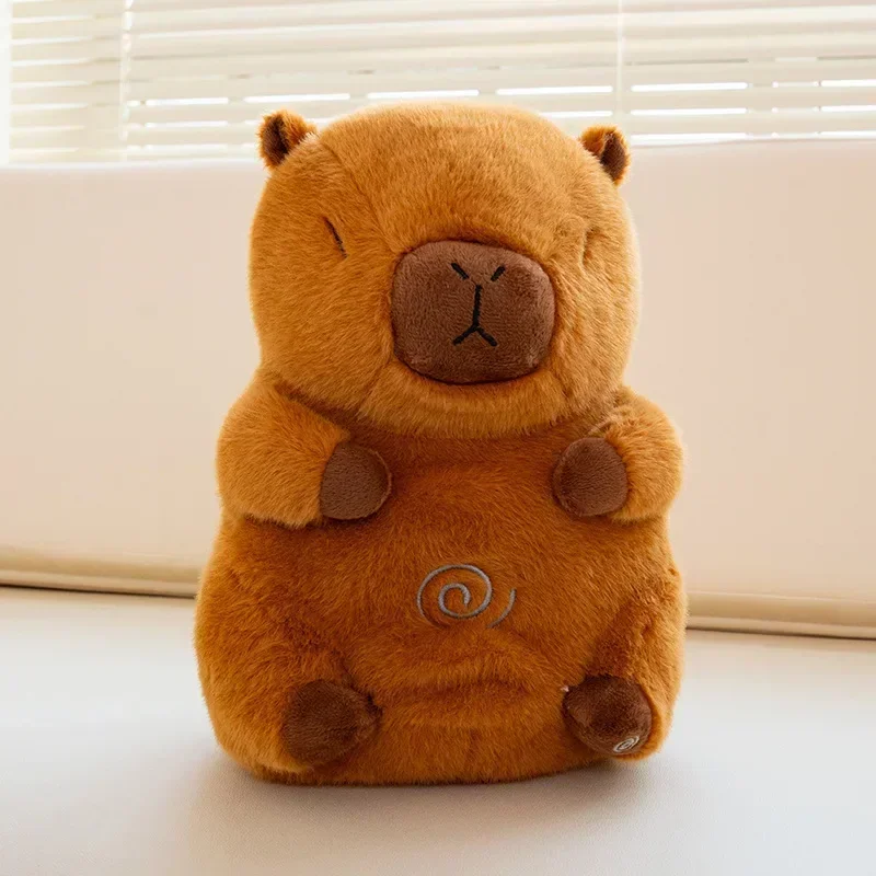 1/2PCS Ademen Kapybara Rustgevende Metgezel Knuffel Kapybara Otter Babypop Gift Poppen Carpybara Knuffel Ademhaling Otter Speelgoed