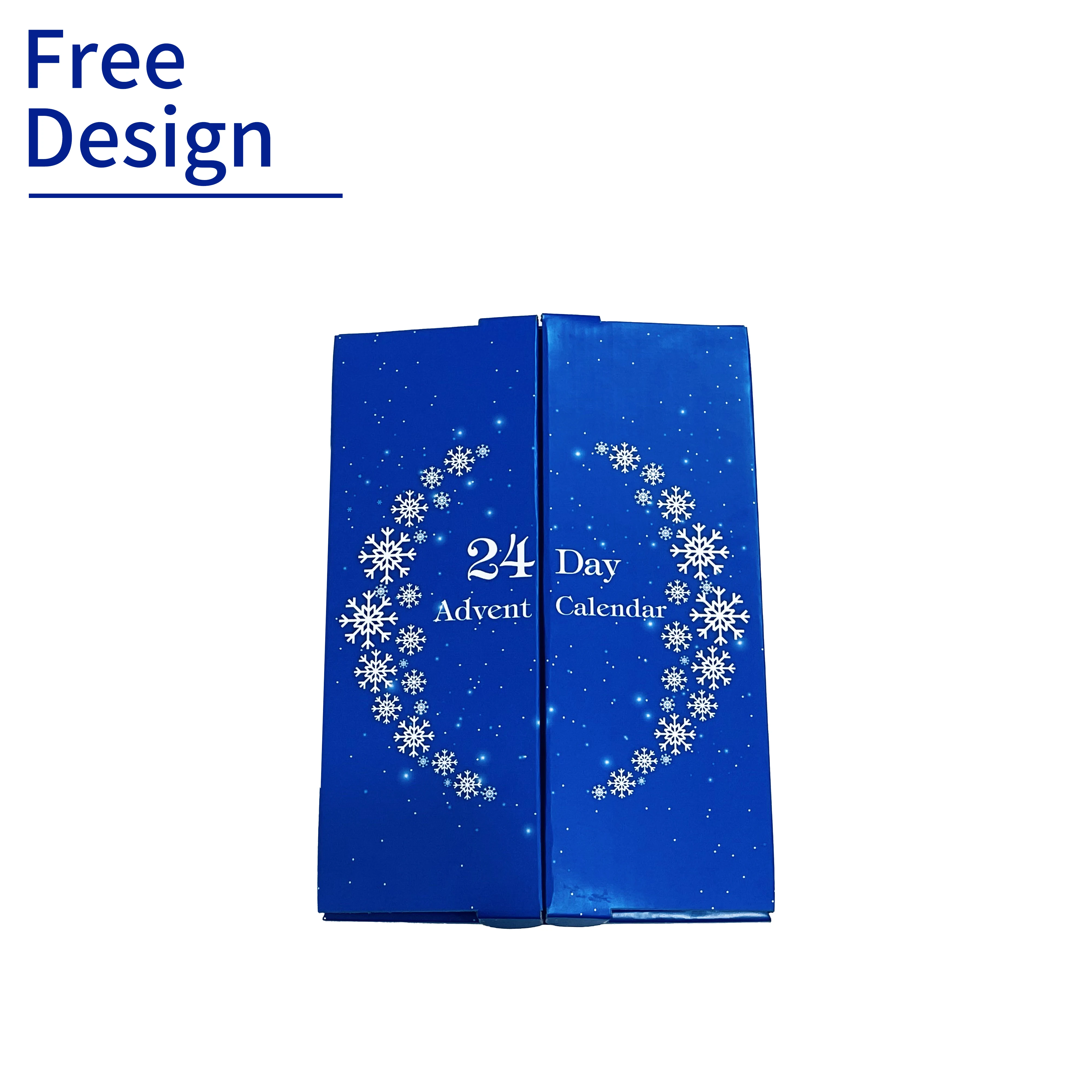 Custom Advent Calendar Box for Toys Free Sample Printed Wholesale Surprise Mystery Blind Gift Box