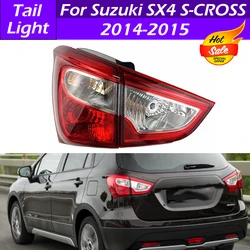Car Rear Bumper Tail Light Tail Lamp With Bulb Taillight Lamp For Suzuki S-Cross S Cross 2014 2015 For SX4 2016 Car Accessories