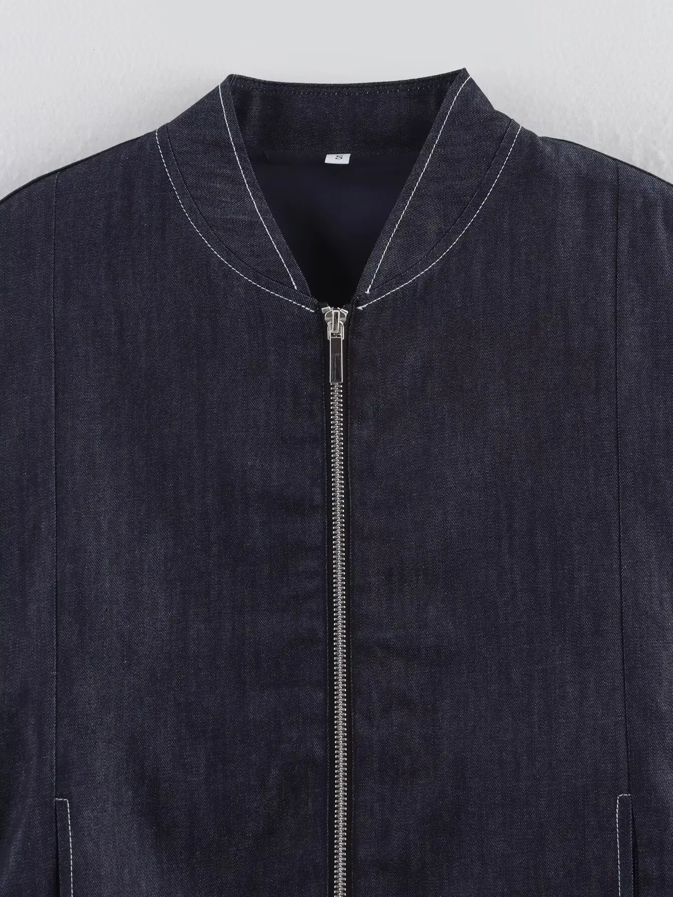 2025 Fashion Women Wide Pleated Mini Skirt Sets Outfit New Bomber Long Sleeve Denim Jacket Coat Female 2 Pieces Skirt Suit