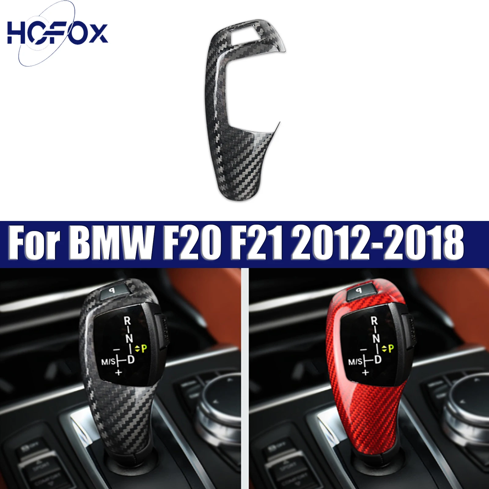 For BMW F20 F21 2012-2018 Car Gear Shift Knob Trim Cover