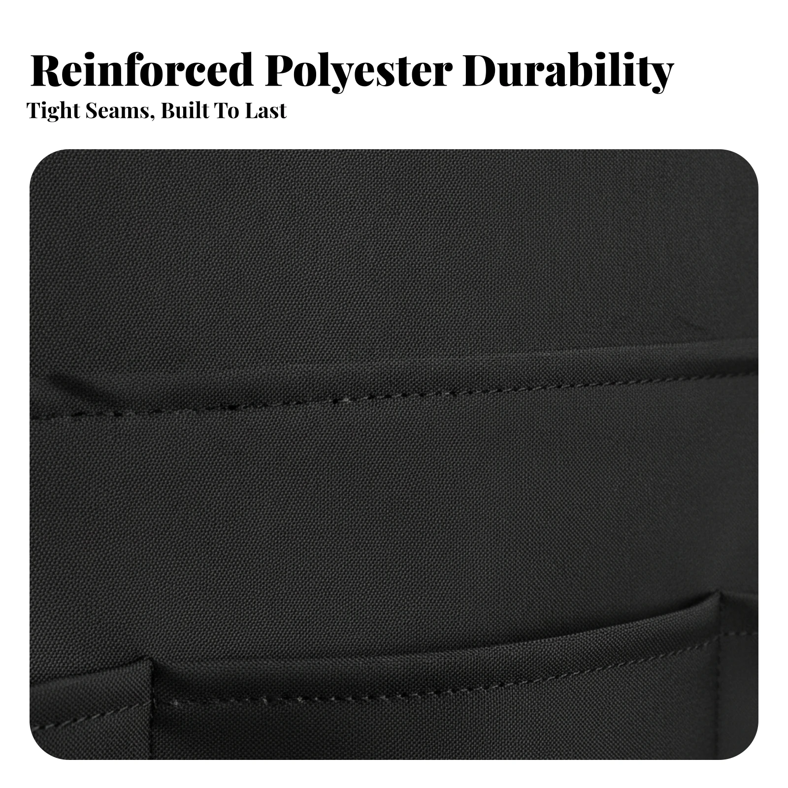 Back Seat Hanging Storage Bag Large Capacity Seat-Back Organizer Hanging Car Storage Bag Sturdy Lightweight for Travelers