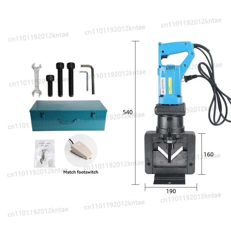 1800W Electric Hydraulic Hydraulic Angle Steel Cutting Machine Processing Beveled/Rounded/Right Angled/Triangular Angle Iron