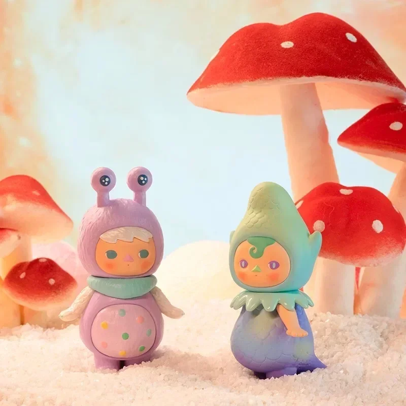 

Pop Mart PUCKY Space Series слепая коробка сумка для догадок украшение для рабочего стола милая модель подарок игрушки для девочек аниме