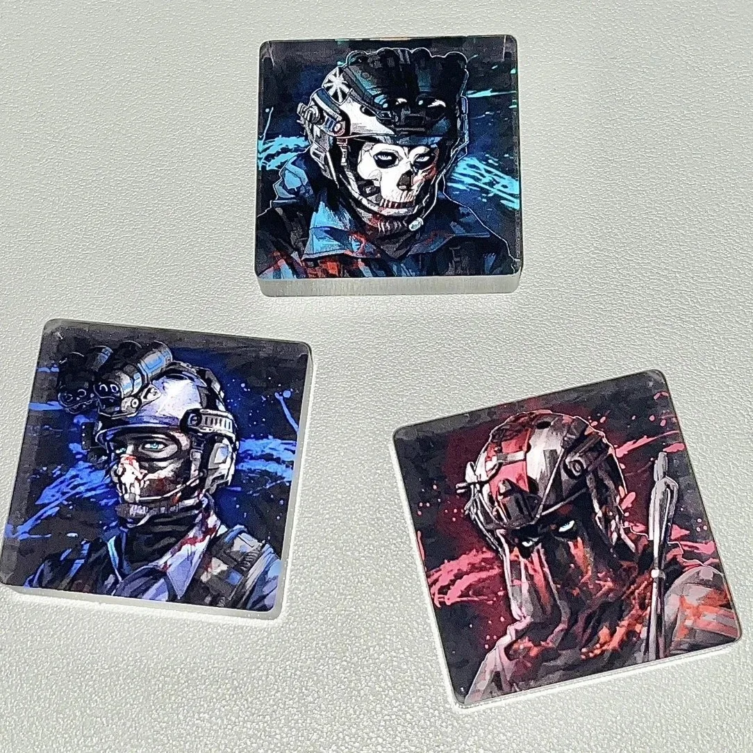 

Товары для косплея Call of Duty, fanfiction, guzi konig keegan ghost, домашний акриловый кирпич 5х5см