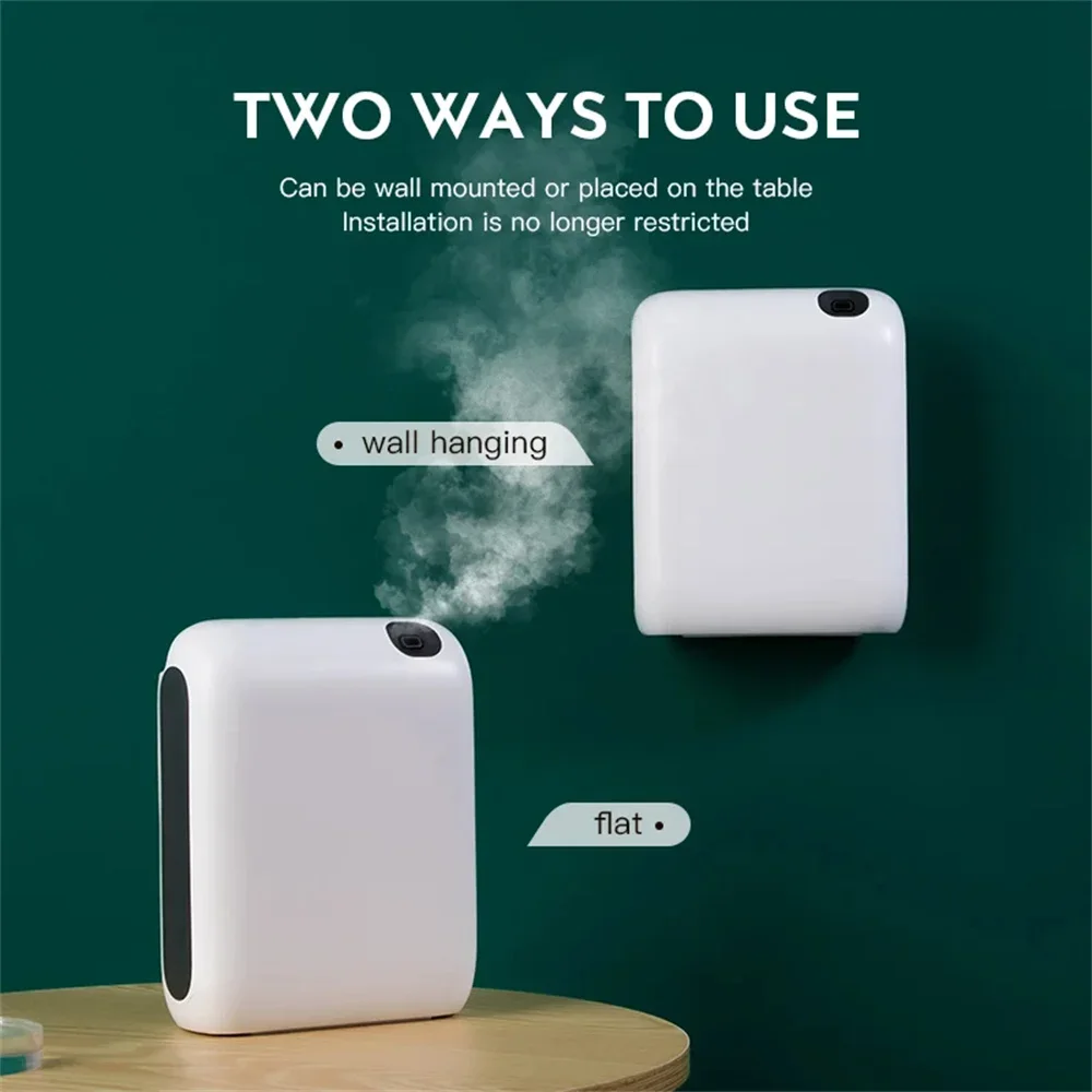 500m³ Room Fragrance Aroma Diffuser Perfume Electric Aromatic Spray Machine Electric Smell Home Bluetooth Air Freshener Machine