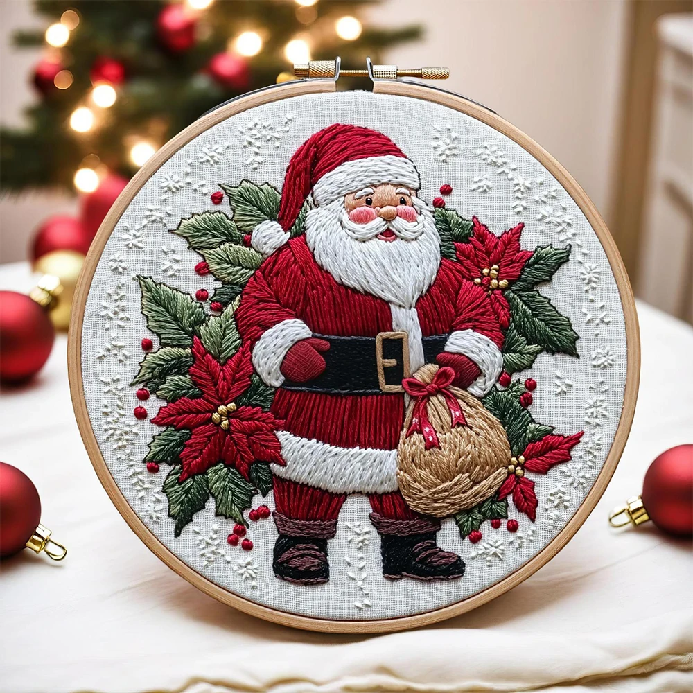 1 Set Noel Nakış Kiti, İplik, - Embroidery Xmas Decorations incelemesi ve fiyatı