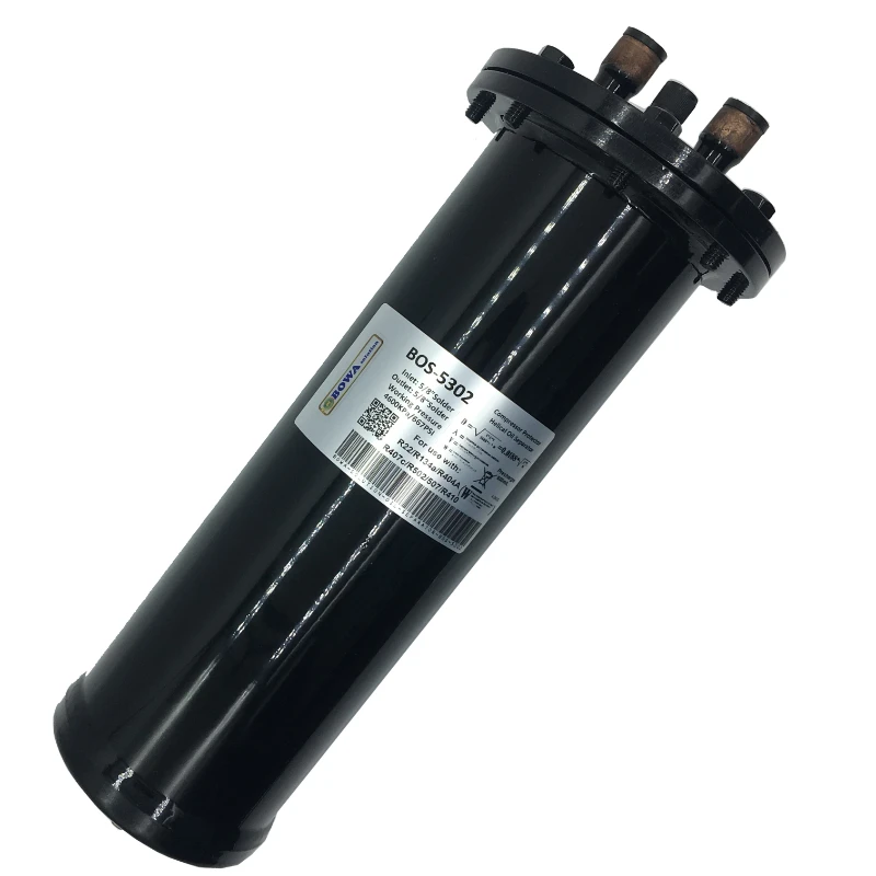 

Demountable Oil Separator keep vital lubricant where it is required and to facilitate the return of any oil into the system