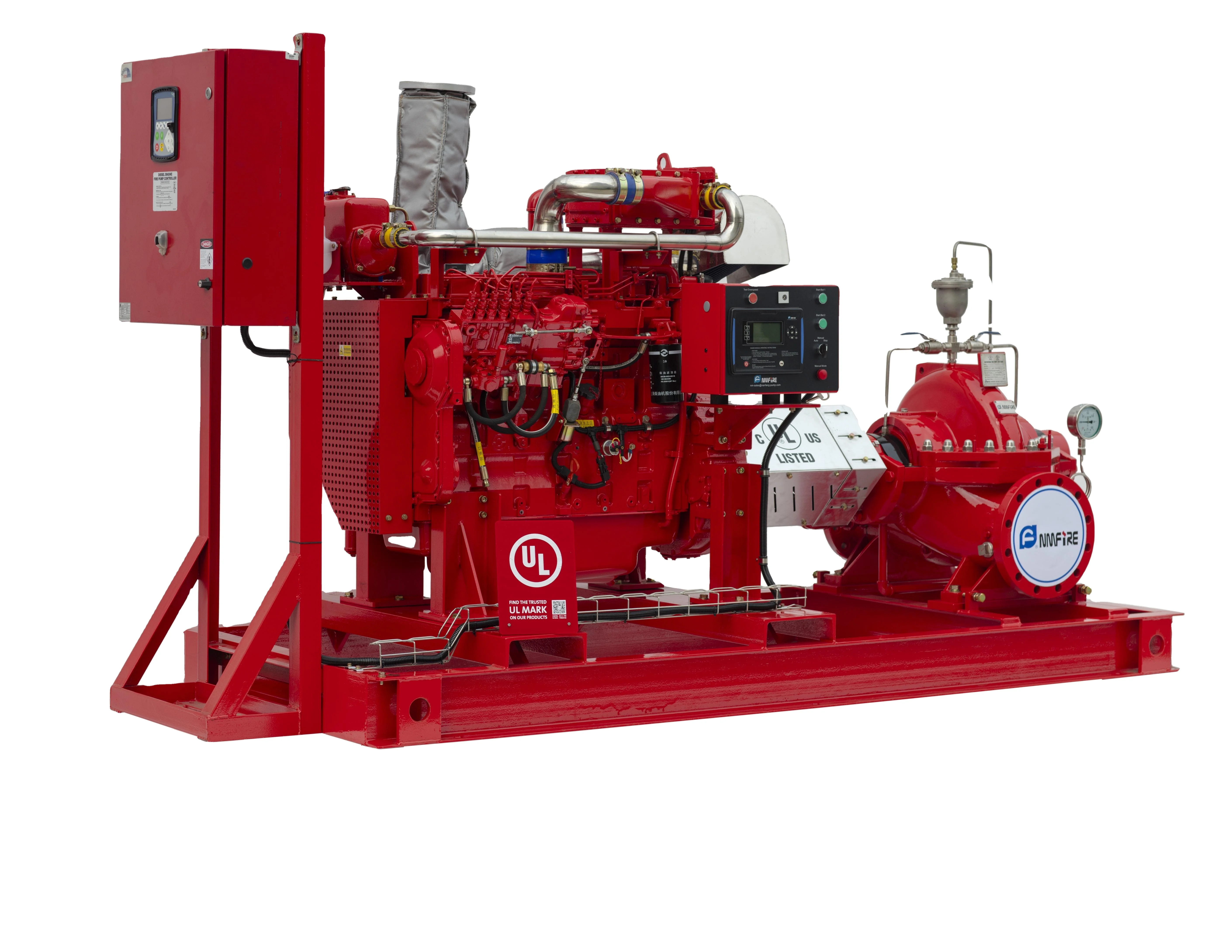 Horizontal Split Case Fire Pump 1500 Gpm Electric Driven 250 Chinese Brand with ULFM Certificate