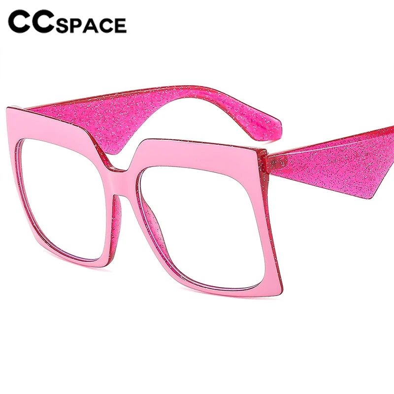 Trending Oversized Butterfly Glasses Frame 2024 New In Female Casual Colorful Eyeglass Big Size Clear Glasses 300460