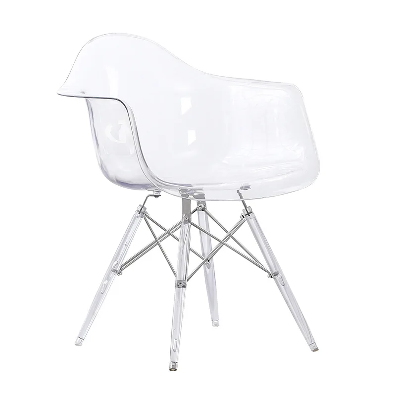 Household Adult Modern Simple Leisure Light Luxury Plastic Single Backrest Chair