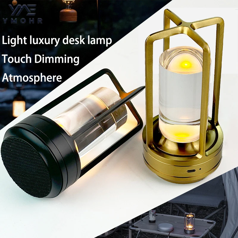 

Creative Artistic Style Desk Lamp Bedside Lamp Bar Counter Classical Atmosphere Lamp Decoration Lamp Table Lamp Portable Camping