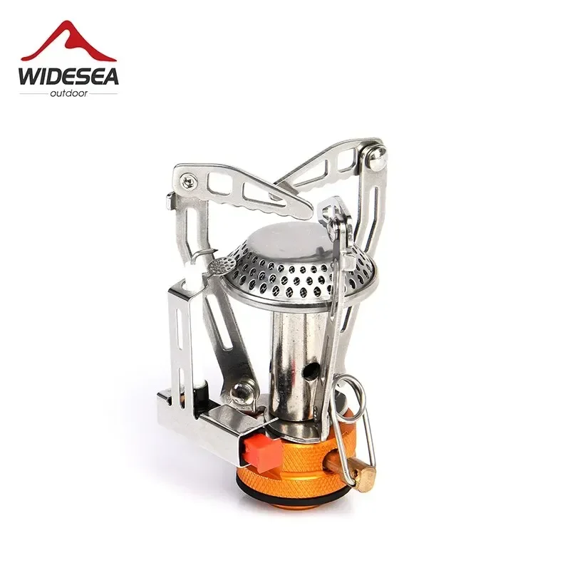 

Widesea Camping One-piece Gas Stove Heater Tourist Burner Foldable Outdoor Picnic Kitchen Equipment Supplies Survival Furnace