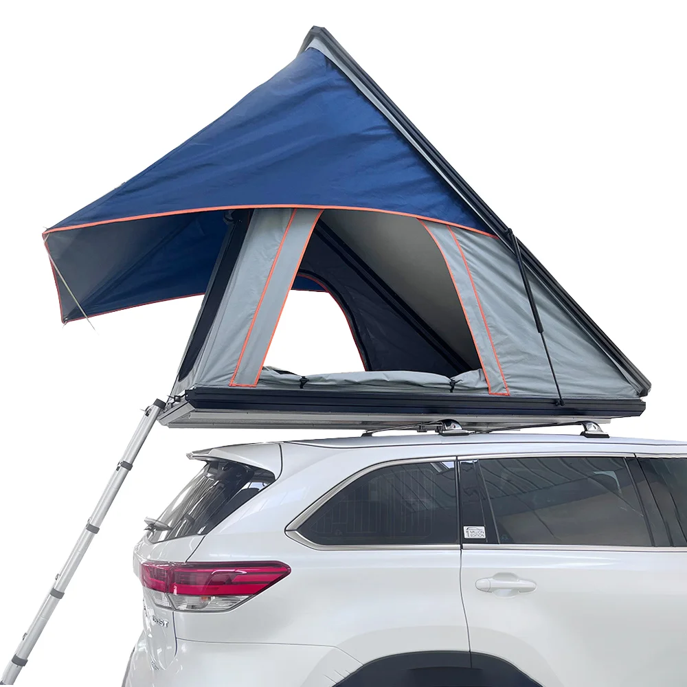 

Innovative Ultralight Roof Top Tent Hard Shell Aluminium Roof Top Tent With 360 Degree Rainfly