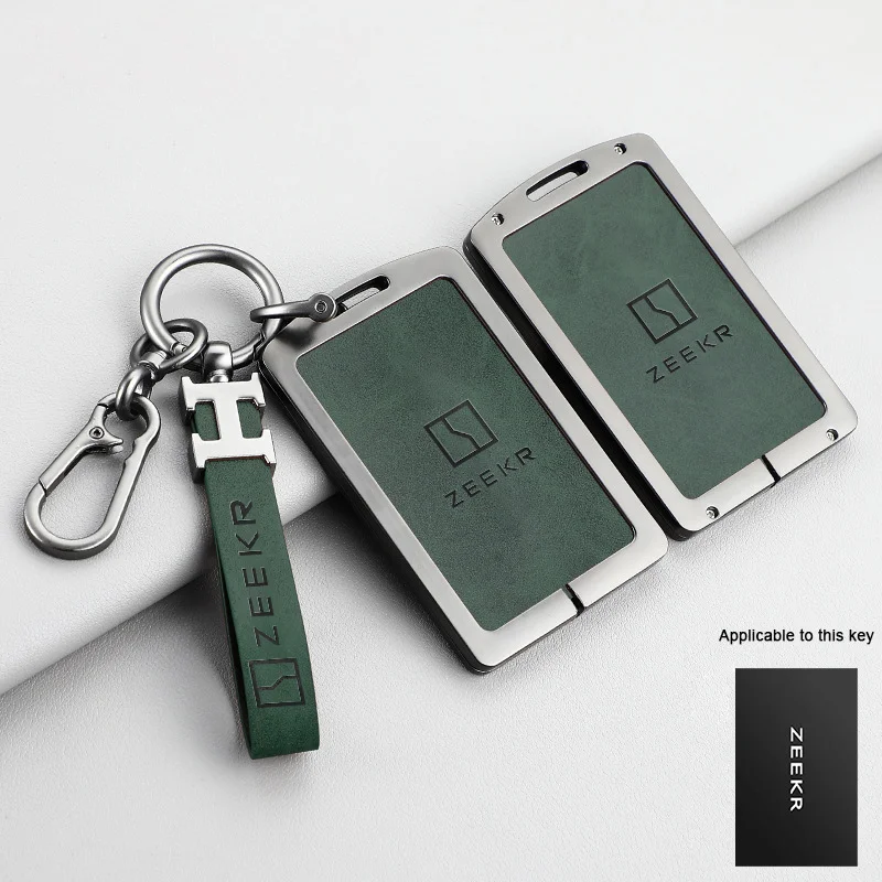 For ZEEKR 001 X 007 009 7X 2025 2024 2023 2022 2021 Car Key Case Cover Shell Protector Auto Remote Smart Keychain keyless Entry