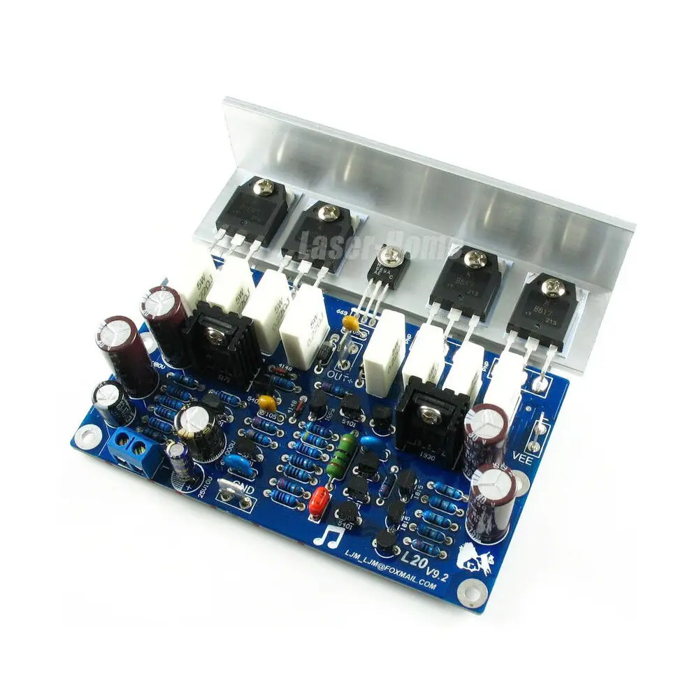 

Assembeld LJM L20 mono Amplifier board With Angle Aluminum Mono 350W amp board