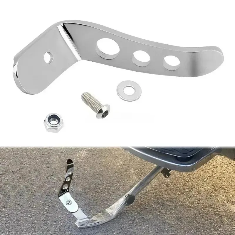 ขาตั้งข้างรถมอเตอร์ไซค์ยอดนิยม สำหรับปี 1991-2022 ขาตั้งเสริม CVO Touring Road King Street Glide FLHX คุณภาพสูง