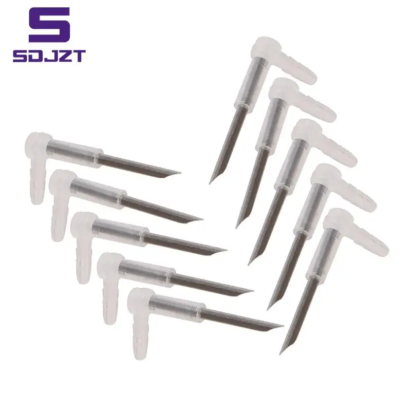 4/10pcs DIY CISS L Bend Elbow With Long Steel Sharp Needle Ink Tube Elbow CISS Hose Elbow Tube Connector Elbow Length 27MM