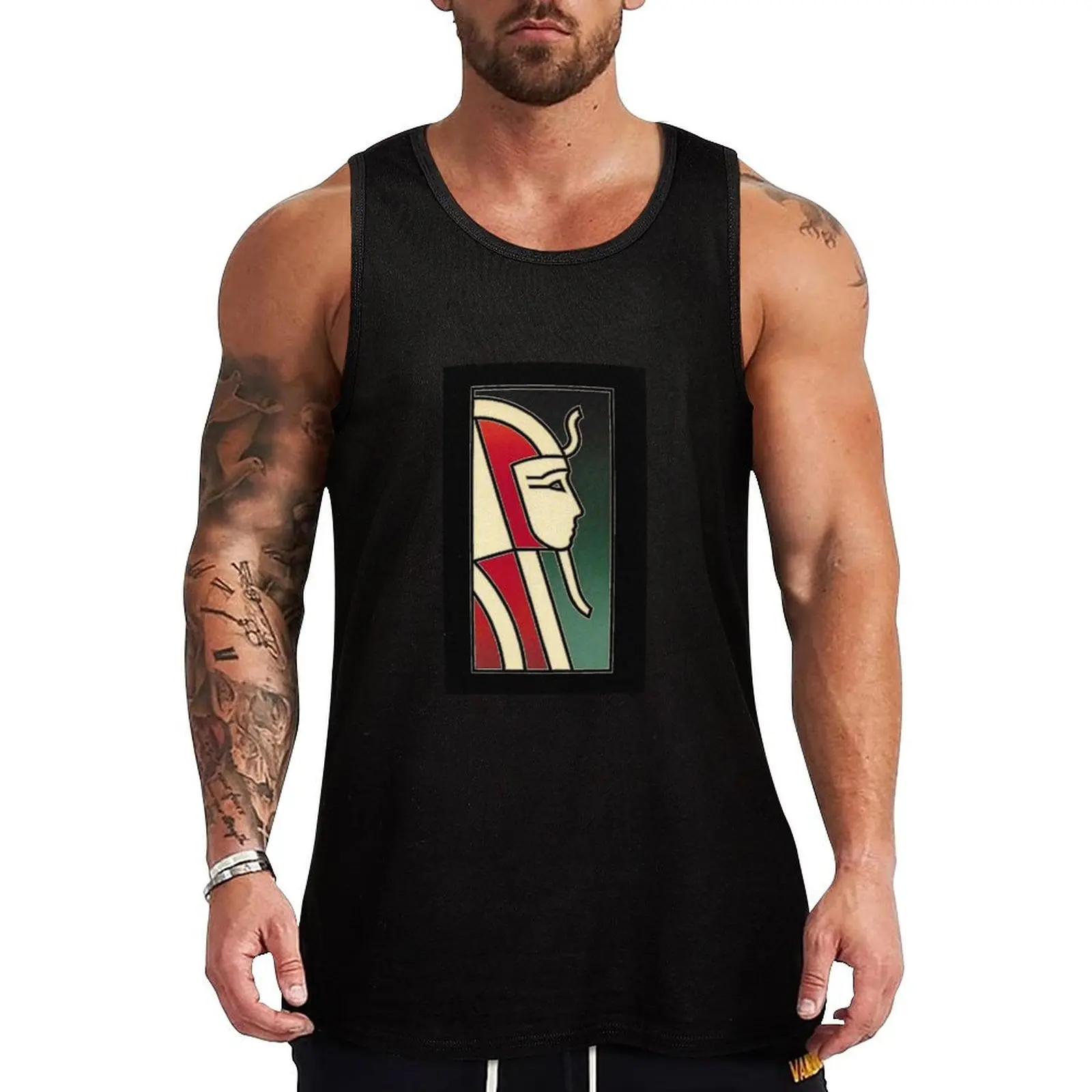 Ramses II Tank Top Daily Loose Tank Top Casual Sleeveless Summer Wear