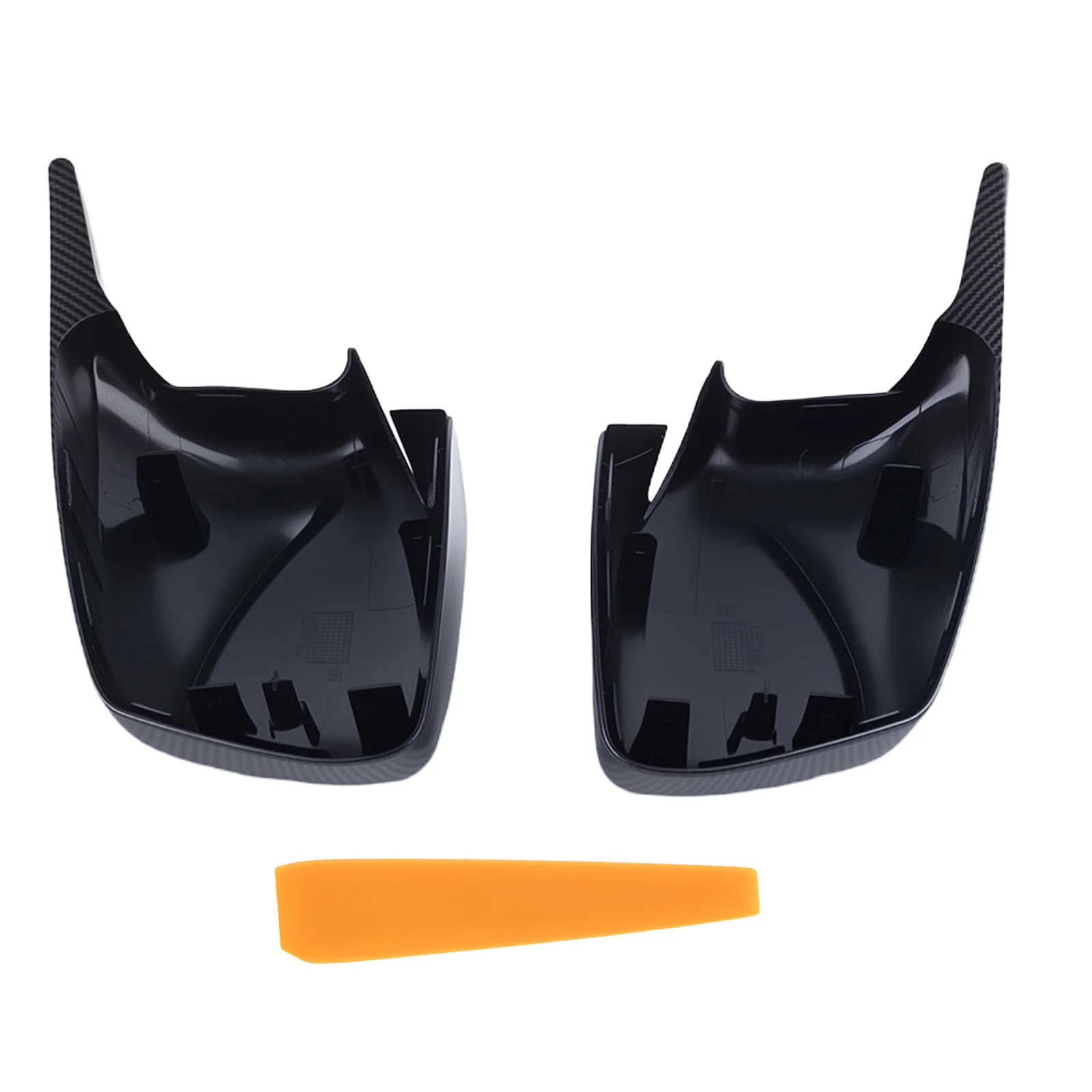 

Side Mirror Cover Caps for BMW F10 F11 5-Series 51167216369 Carbon Fiber Black