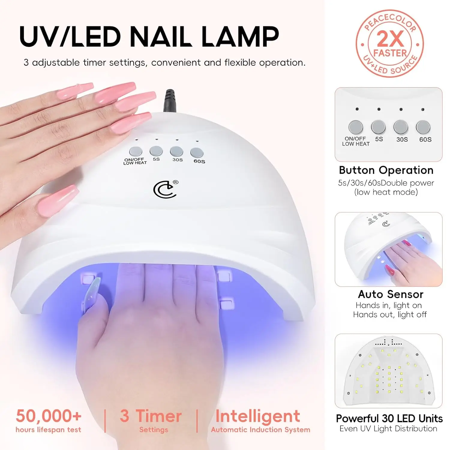 Kit de vernis à ongles Gel 83 pièces avec lumière UV et perceuse, 56 couleurs toutes saisons œil de chat mat brillant paillettes ensemble de manucure pour femmes filles