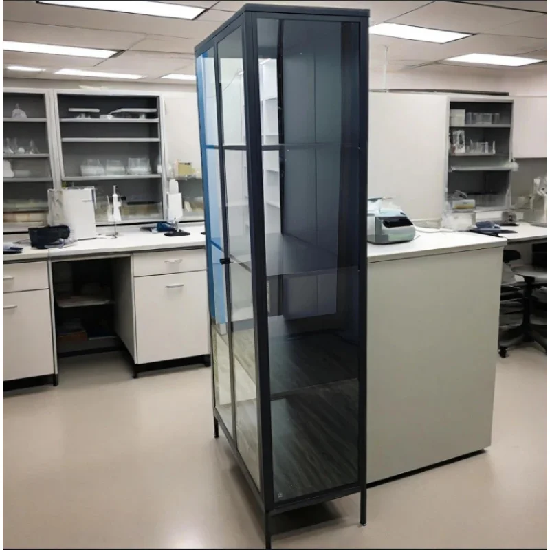 custom.Glass Mirror Display Showcase Adjustable Glass Display Cabinet Retail Store or Shop