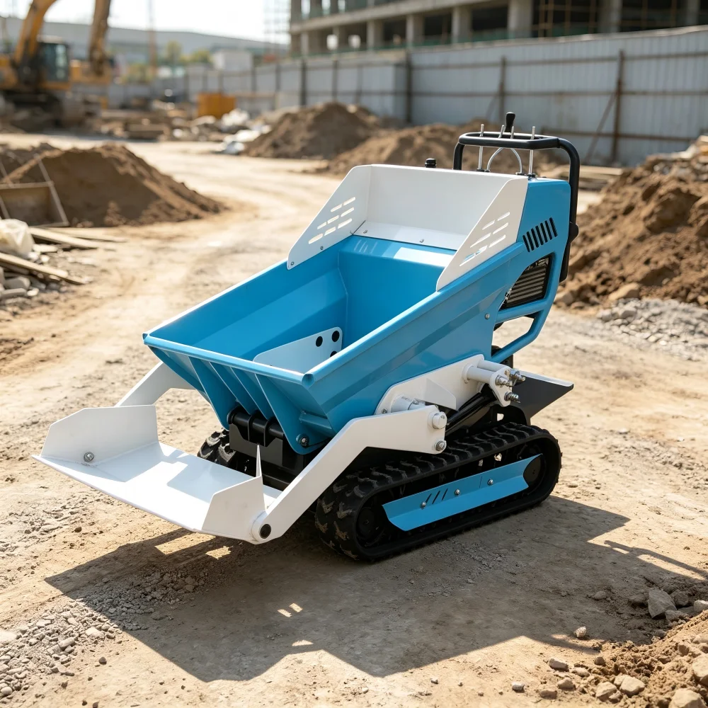 Compact 500 Diesel Crawler Skid Steer with Minimal Ground Clearance High Efficiency for Tight Construction Zones Uneven Terrain