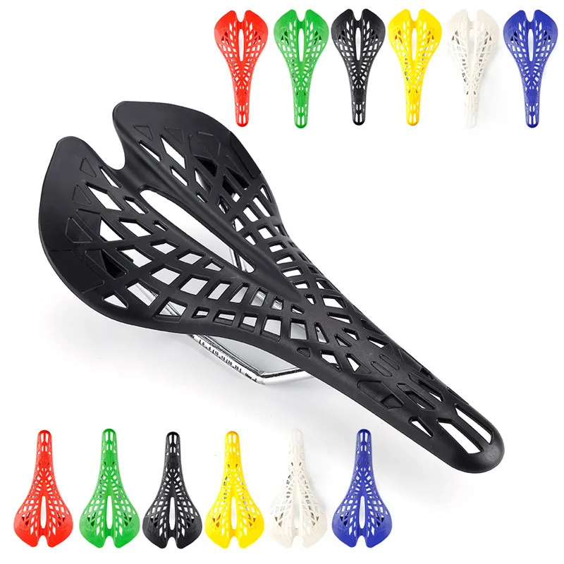 Spider Cushion Plastic Stainless Steel Quality Brand Bicycle Hollow Seat Saddle