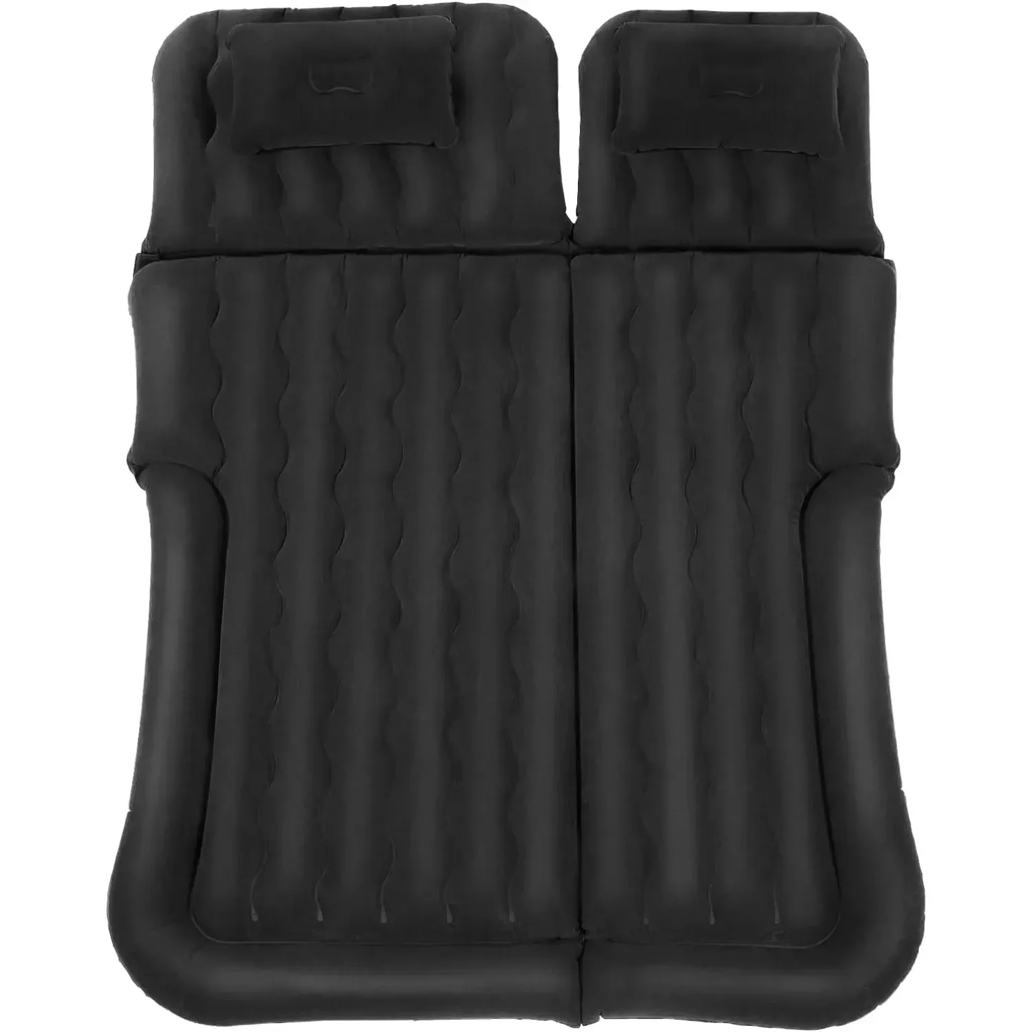 SUV Air Mattress Camping Bed with 2 Pcs Pillows, 68.9 * 51.2'' Inflatable Thickened Car Air Bed Travel Camping Bed with A - Image 4