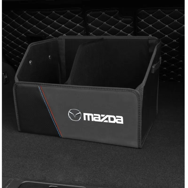 للطي صندوق منظم صندوق السيارة حقيبة التخزين أدوات ترتيب لمازدا 3 6 CX5 2 CX3 CX9 MX5 RX8 Axela Demio Atenza MS #6