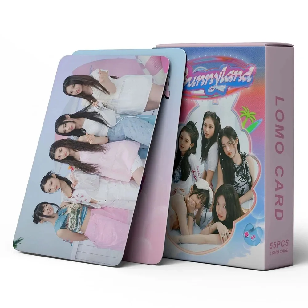 55 Stks/set Kpop Nieuwe Soojin Nieuw Fotoalbum Agassy Gidle Club Aandacht Nieuwe Lomo Kaarten Jeans Hoge Kwaliteit Hd Jeans Fotocards