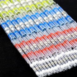 5/10/30 PCS Waterproof Heat Shrink Tube with Solder Insulated Electrical Wire Terminal Butt Splice Solder Electric Connector Set