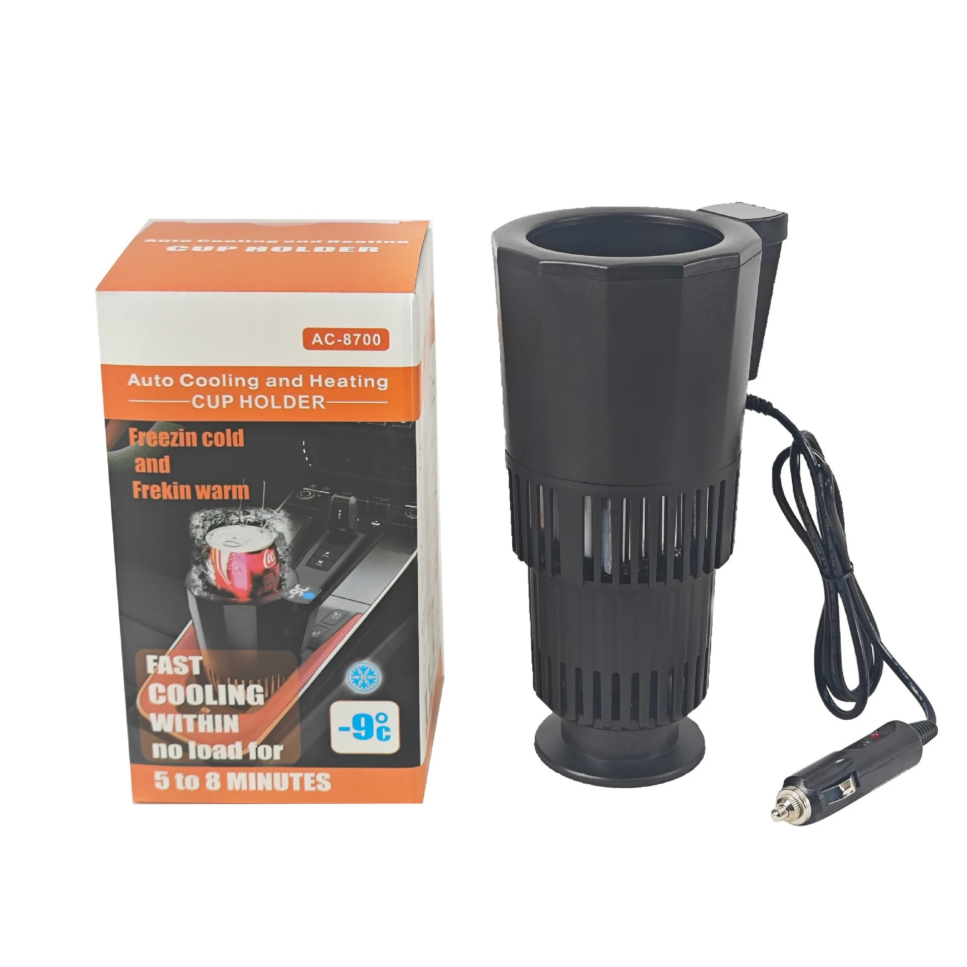 12V 24V Car Cooler Warmer Cup Portable Heating Cooling Mug Semiconductor Drink Thermostat For Truck RV Travel
